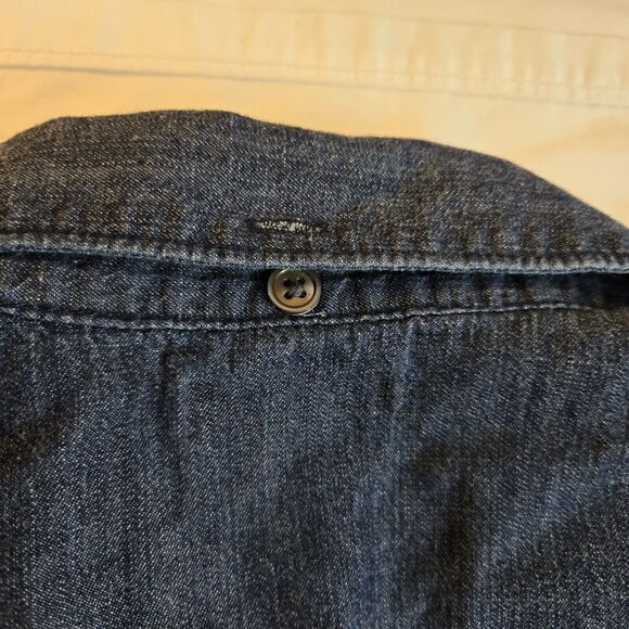 J. Crew Indigo Button-Up Blouse - Picture 8 of 11